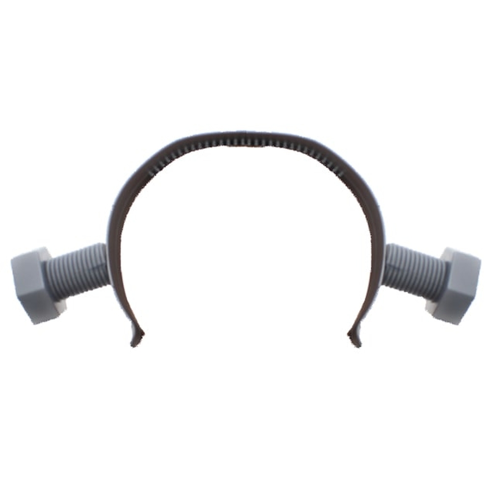 Zac's Alter Ego - Frankenstein's Monster Neck Bolts Accessoire Costume - Gris
